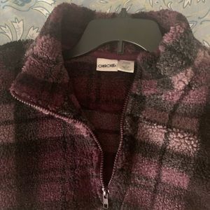 Cherokee cozy quarter zip